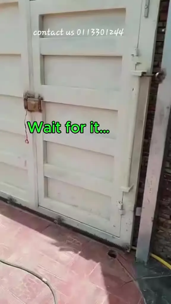 Automatic gate installed at a property entrance in Kenya