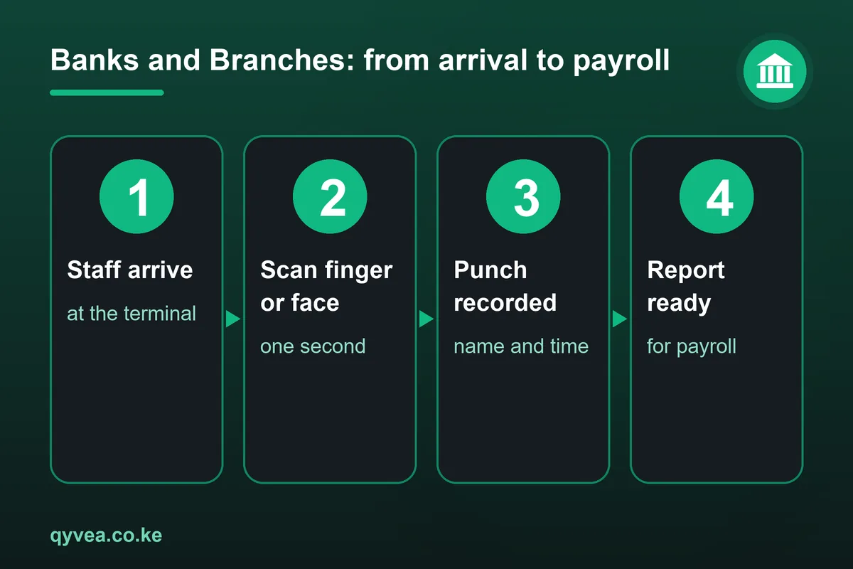Banks and Branches: how it works, step by step