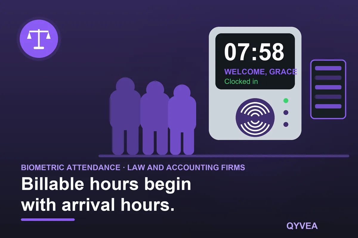 Biometric Attendance System for Law and Accounting Firms: illustration