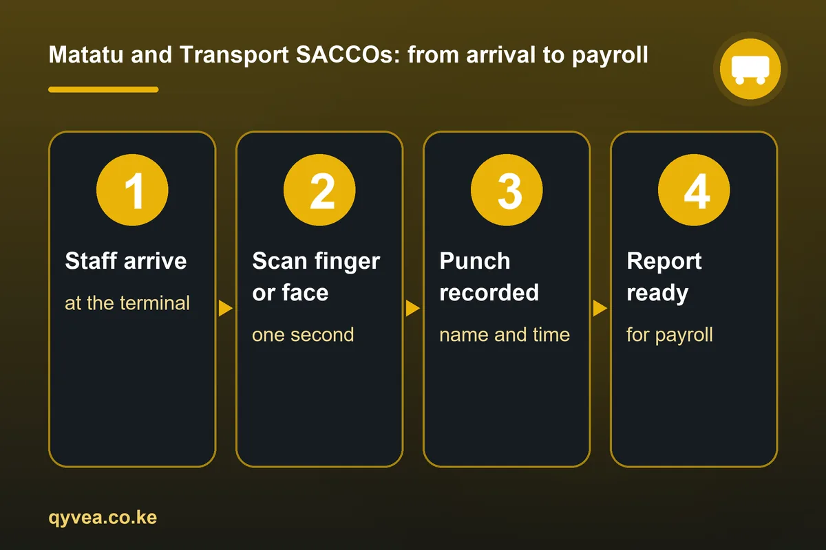 Matatu and Transport SACCOs: how it works, step by step