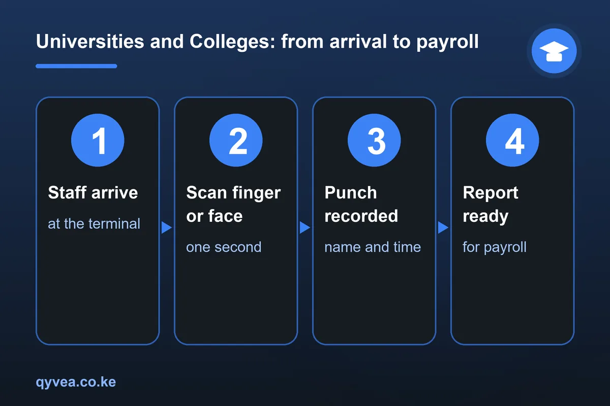 Universities and Colleges: how it works, step by step