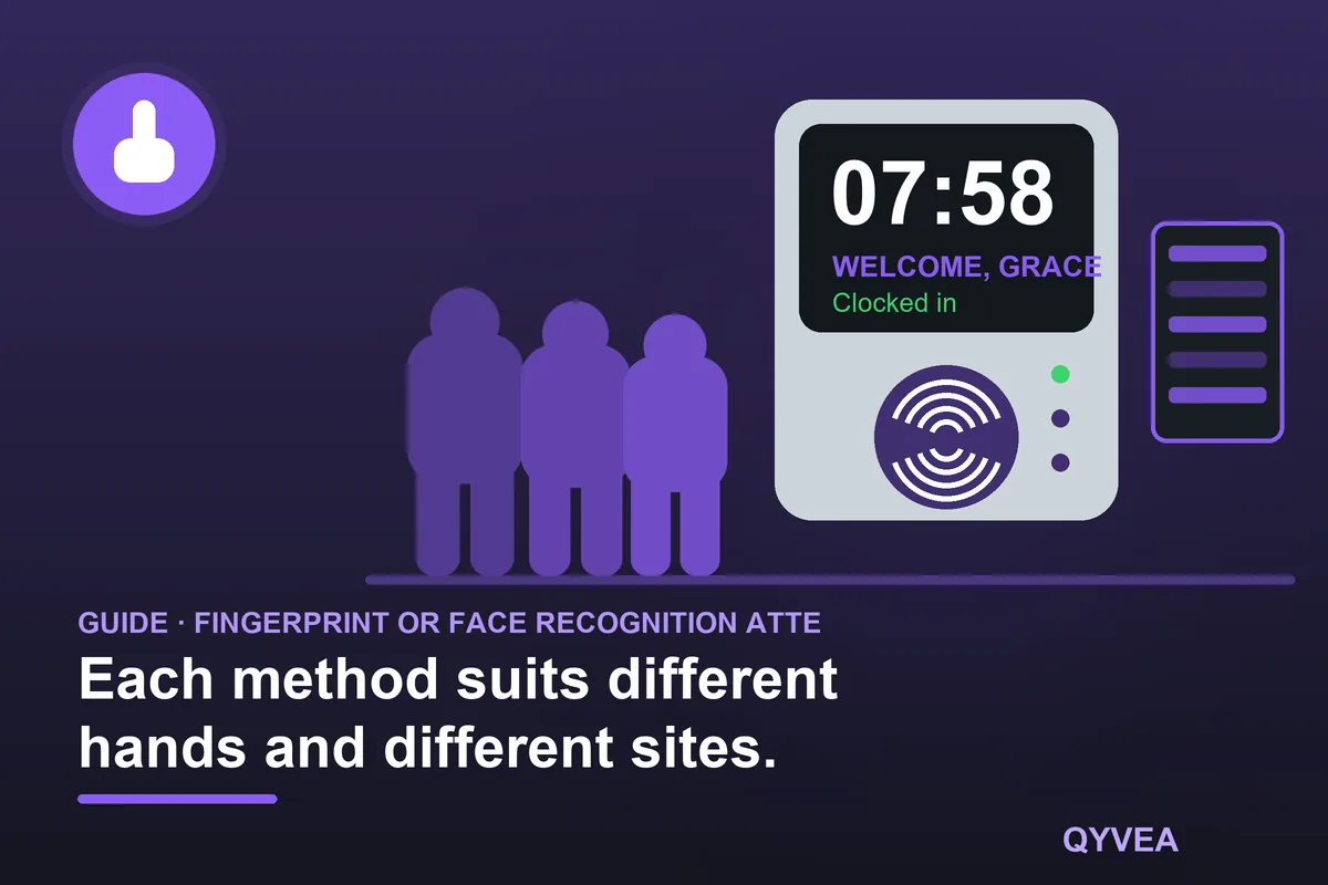 Fingerprint or Face Recognition Attendance Machine? Choose in Five Minutes: illustration