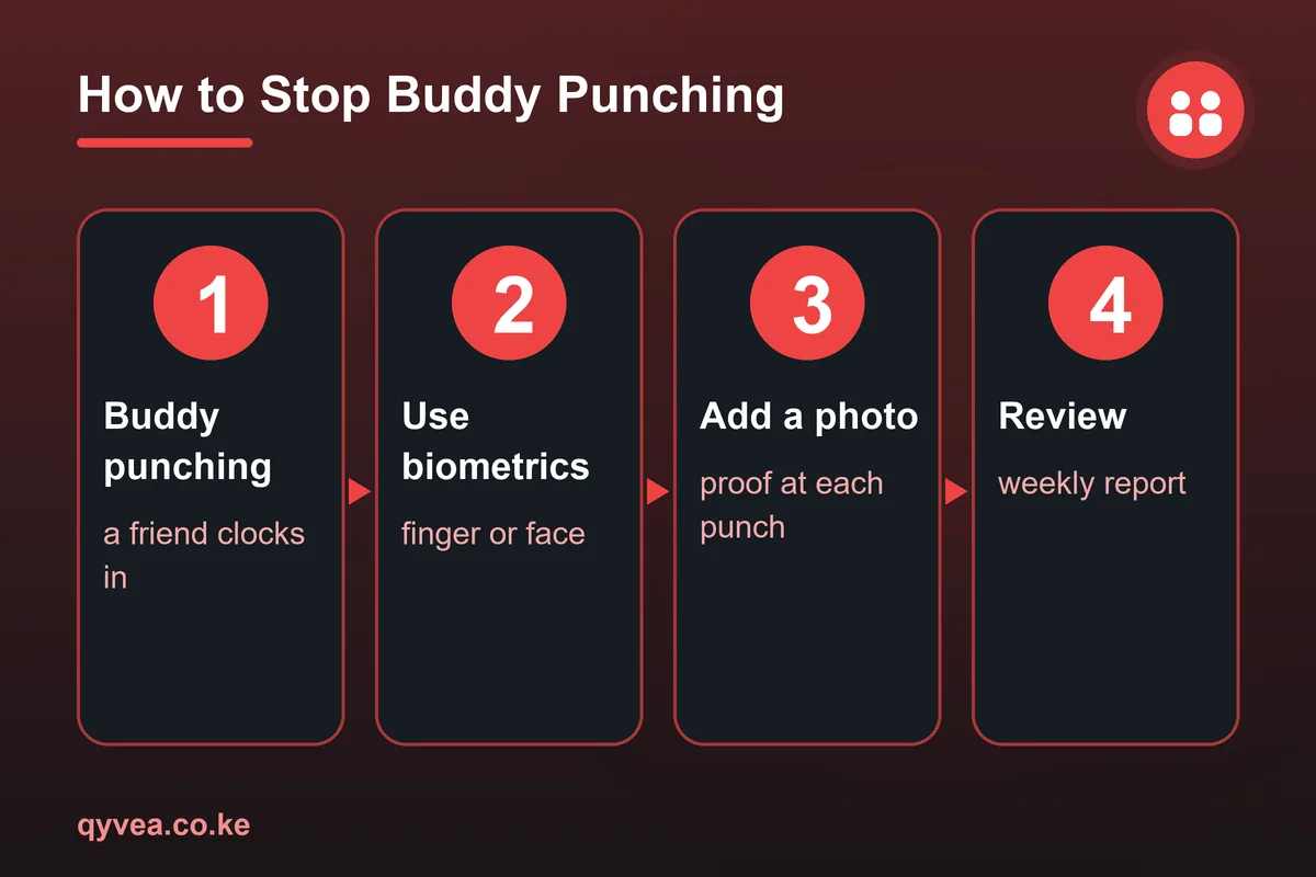 How to Stop Buddy Punching With a Fingerprint Attendance Machine