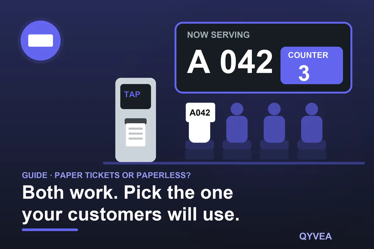 Paper Tickets or Paperless?: illustration