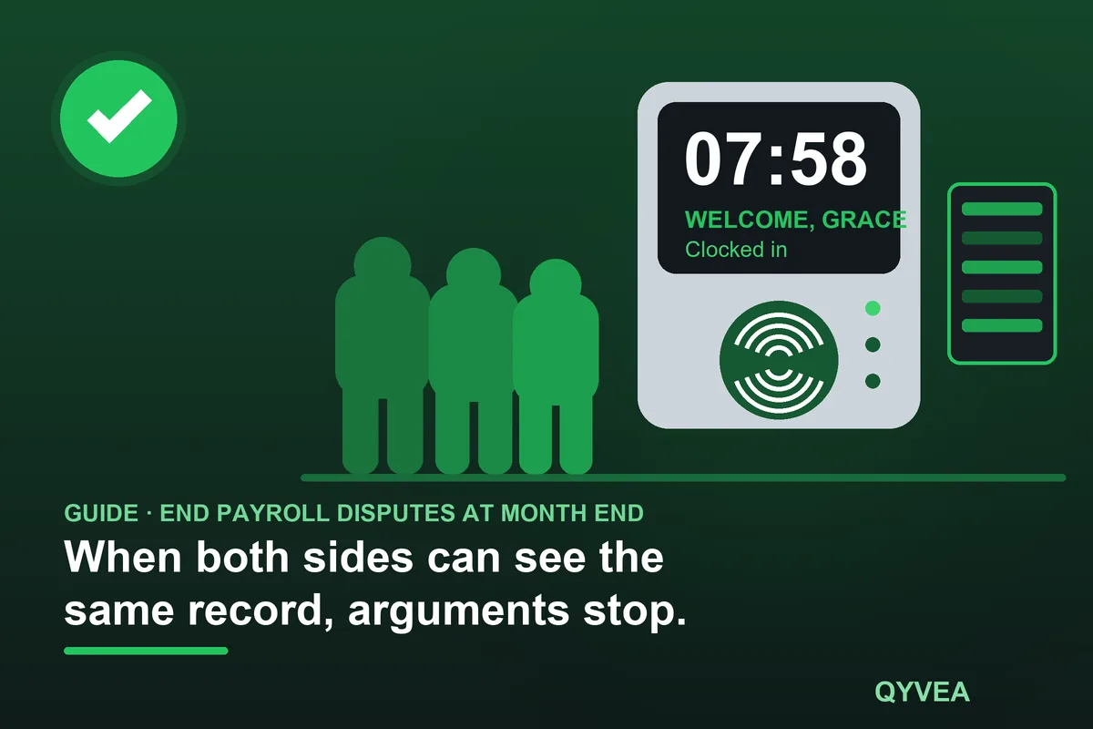 End Payroll Disputes at Month End: illustration