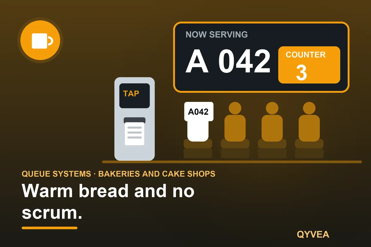 Queue Management System for Bakeries and Cake Shops: illustration