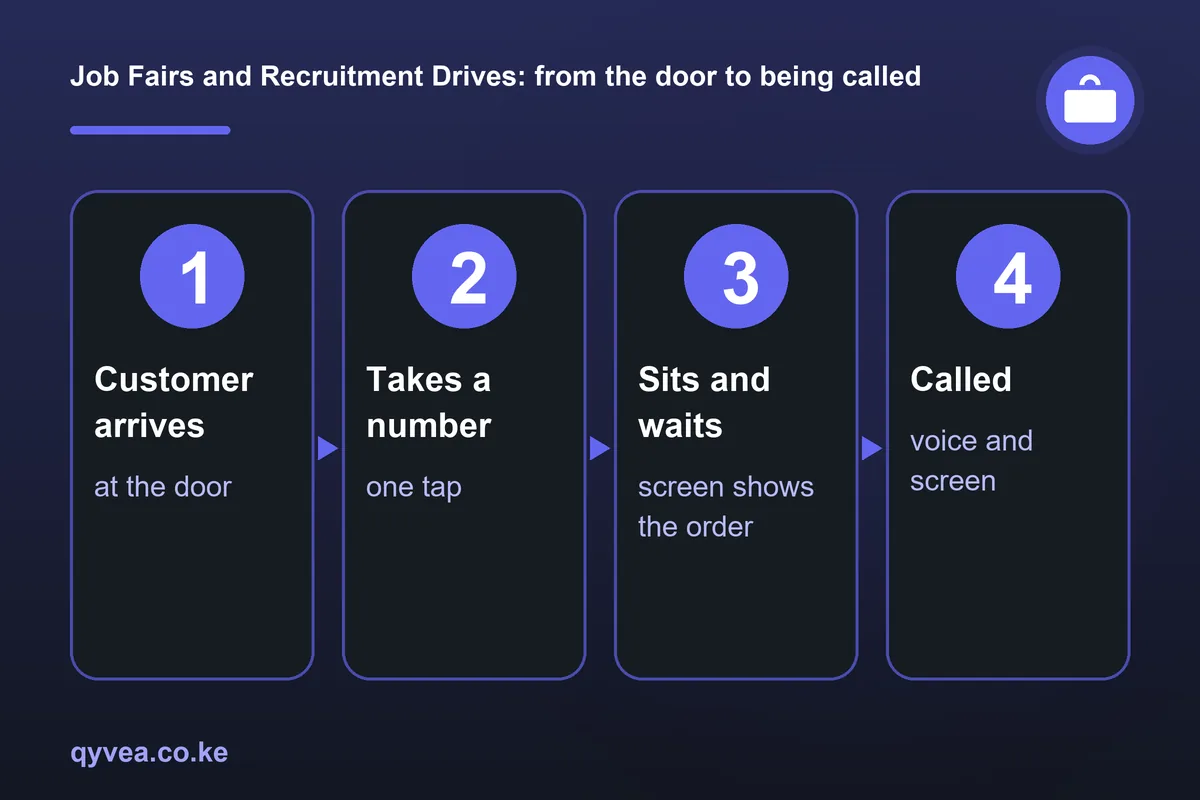Job Fairs and Recruitment Drives: how it works, step by step