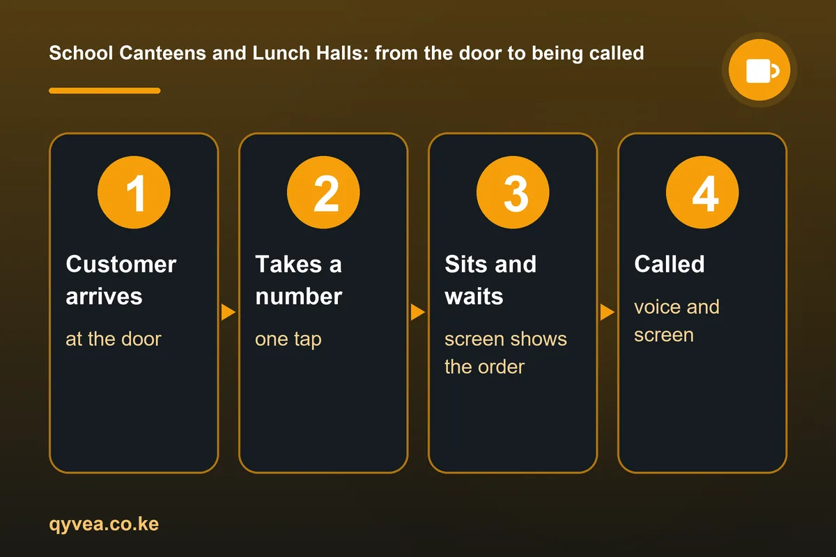 School Canteens and Lunch Halls: how it works, step by step